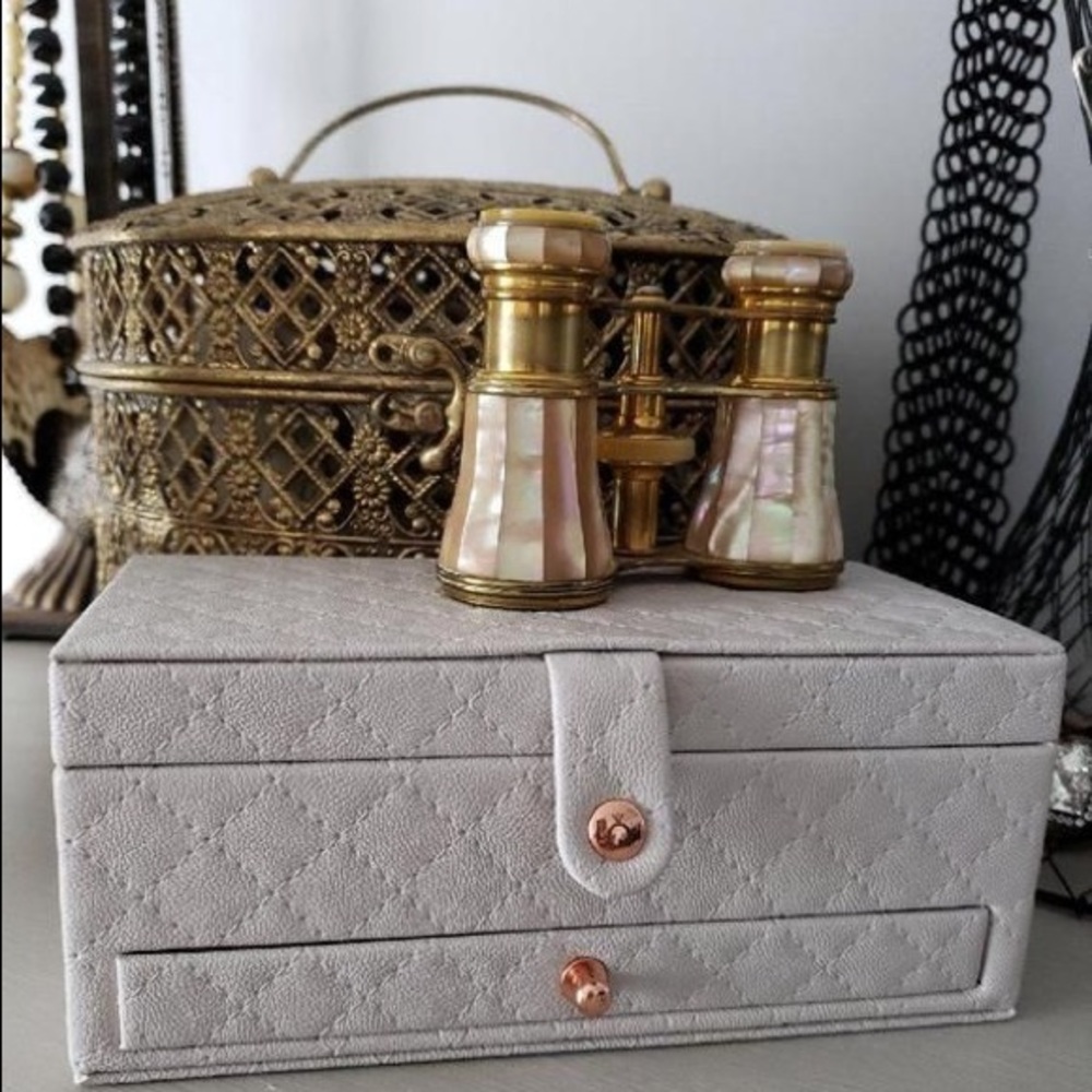 NWOT Authentic Pandora quilted travel case